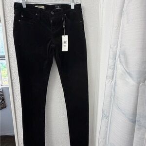NWT AG Adriano Goldschmied "The Legging" Super Skinny Velvet Corduroy - 28